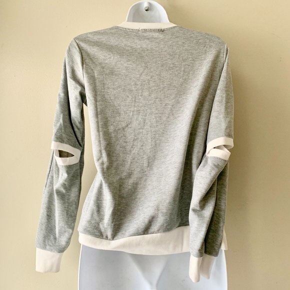 🇨🇳LAN YI ZI KOU sweater gold motif M (S fit) - Picture 2 of 9